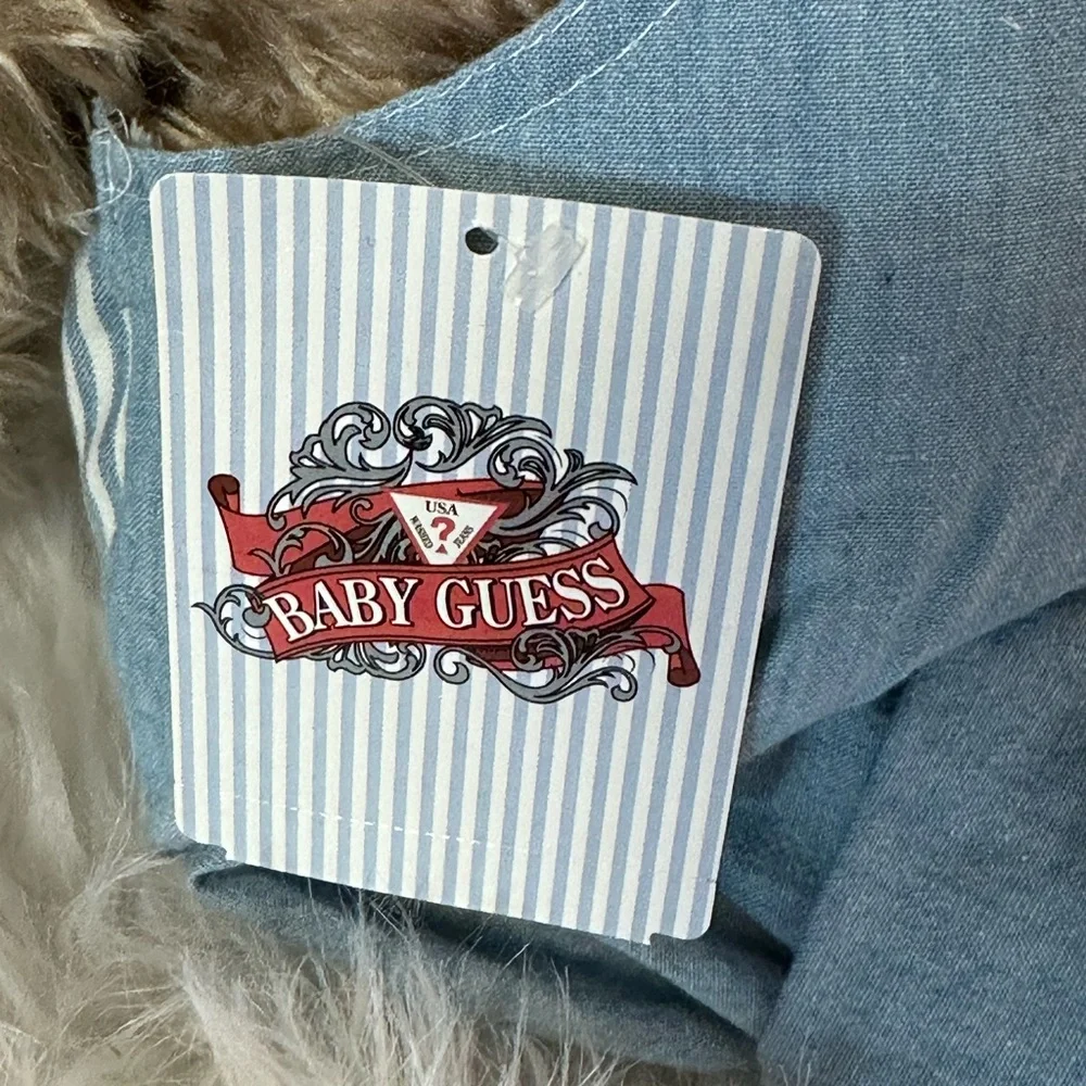 Vintage Collection Edition Russ‎ Plush Bear in Denim Outfit